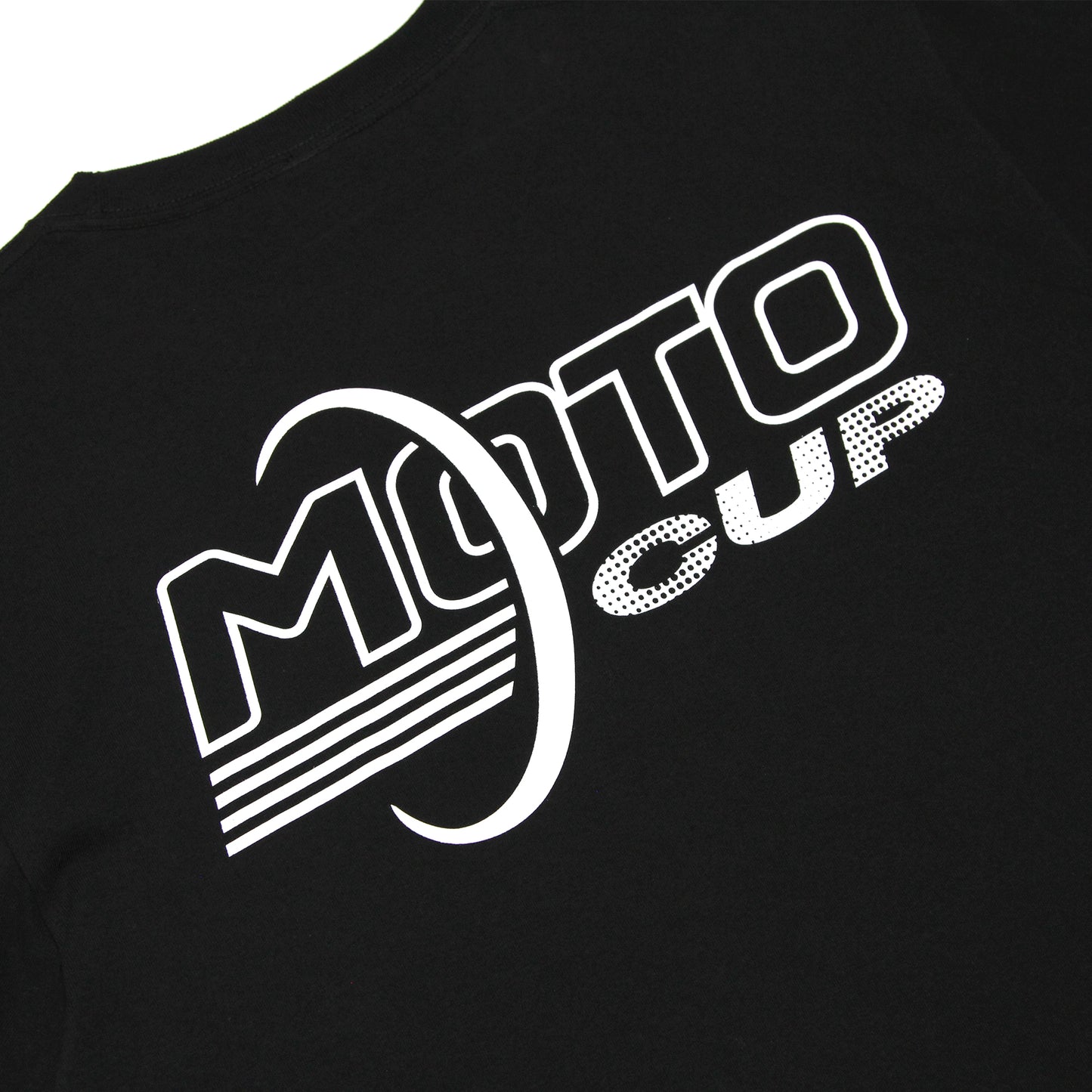MOTO-BUNKA - MOTO-CUP Logo T-Shirt/Black-White