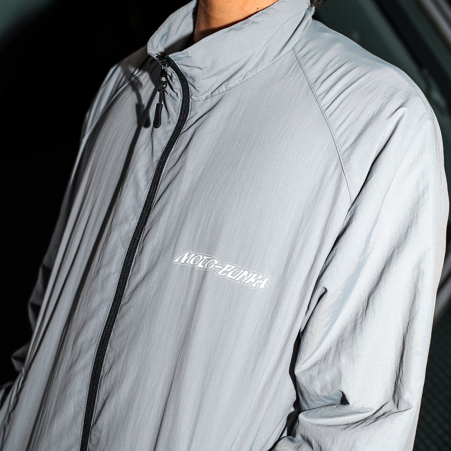 MOTO-BUNKA - Slugger Nylon Jacket/Grey
