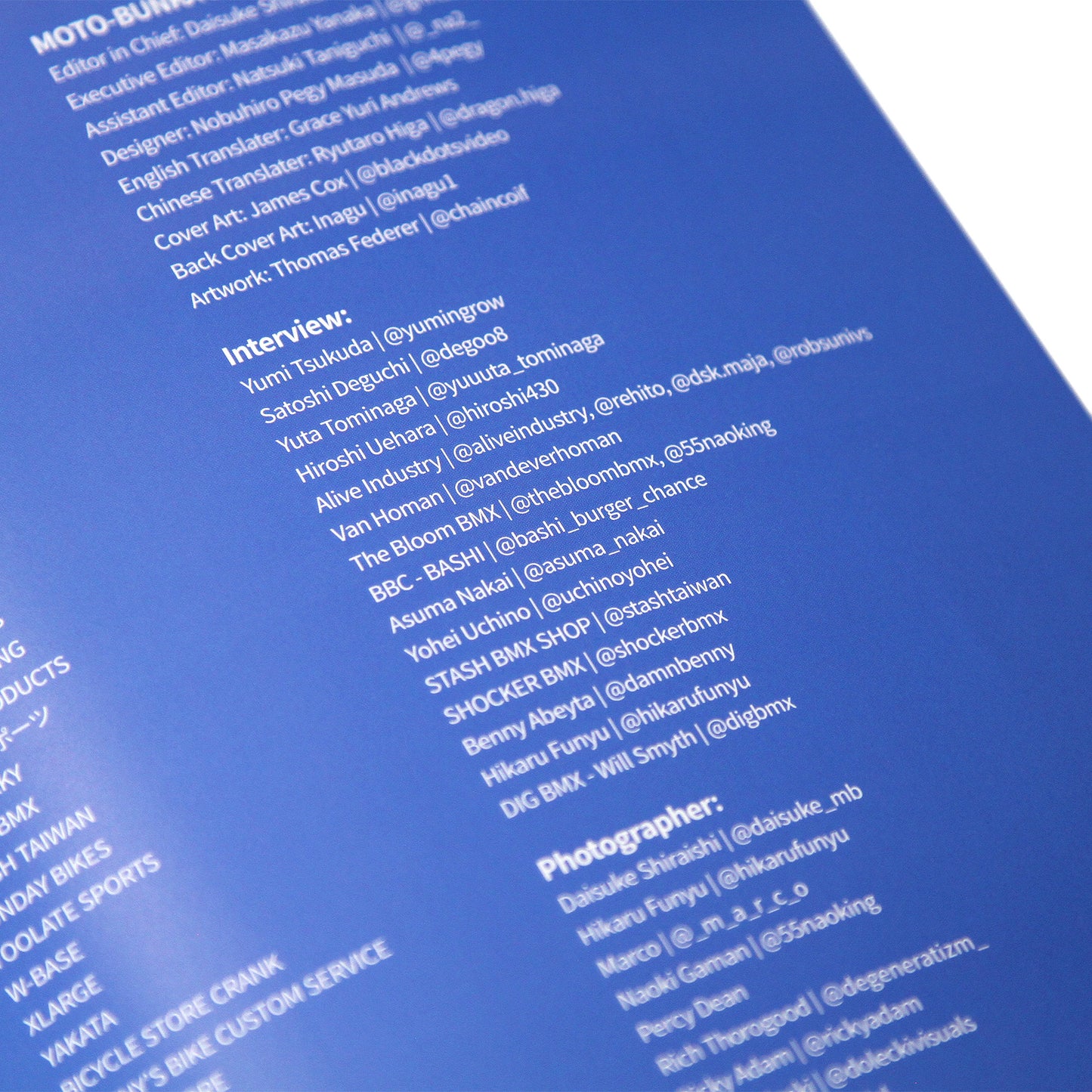 MOTO-BUNKA - MOTO文化通信 "Special Edition 5 Year Book"