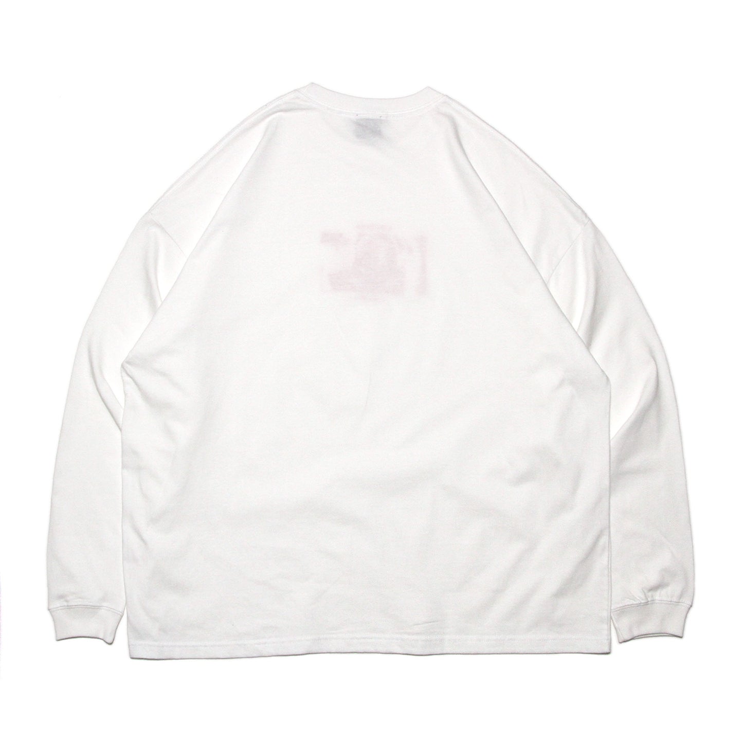 MOTO-BUNKA X DOOMED - Girl Long Sleeve T-Shirt/White-Red