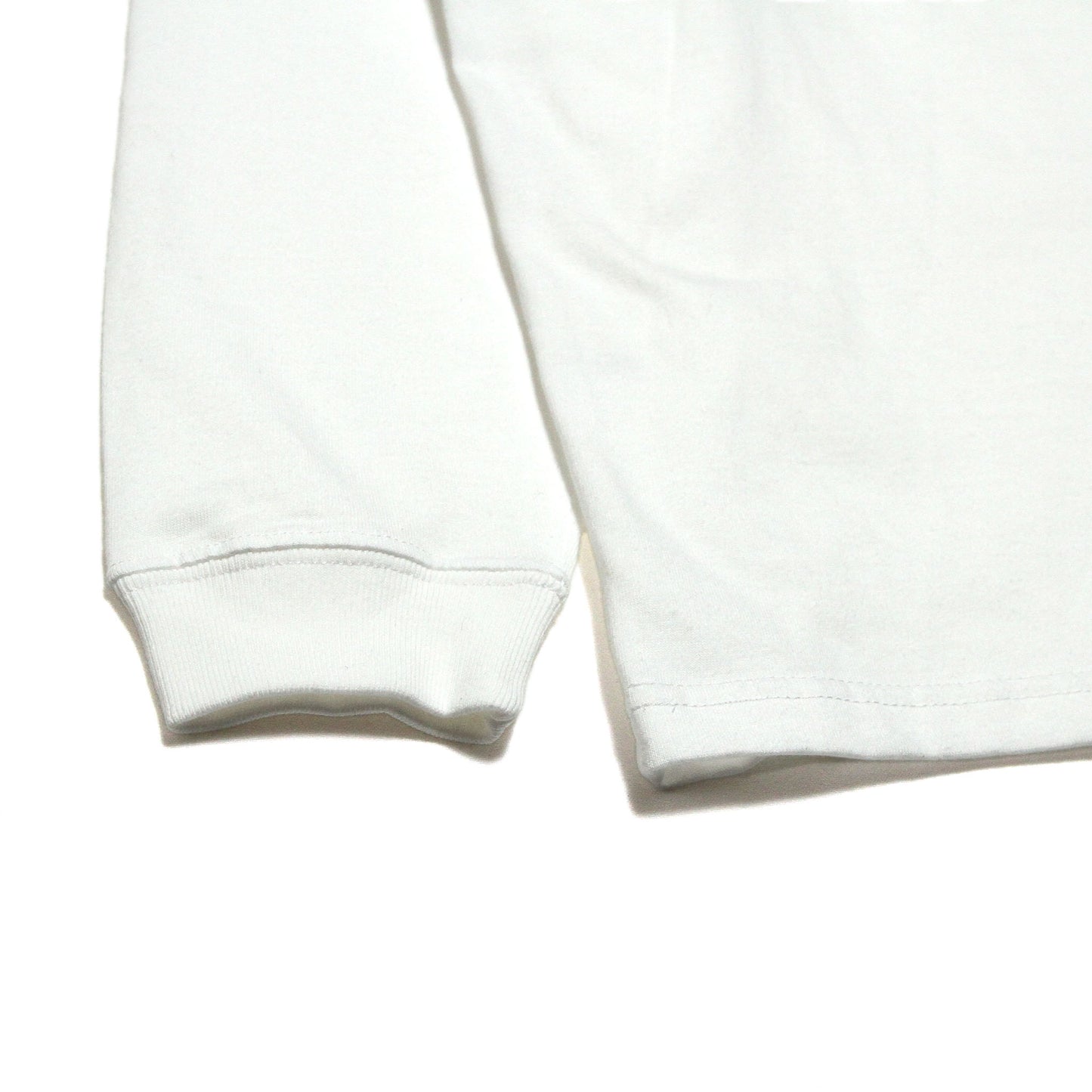 MOTO-BUNKA X DOOMED - Girl Long Sleeve T-Shirt/White-Red