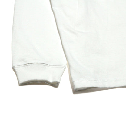 MOTO-BUNKA X DOOMED - Girl Long Sleeve T-Shirt/White-Red
