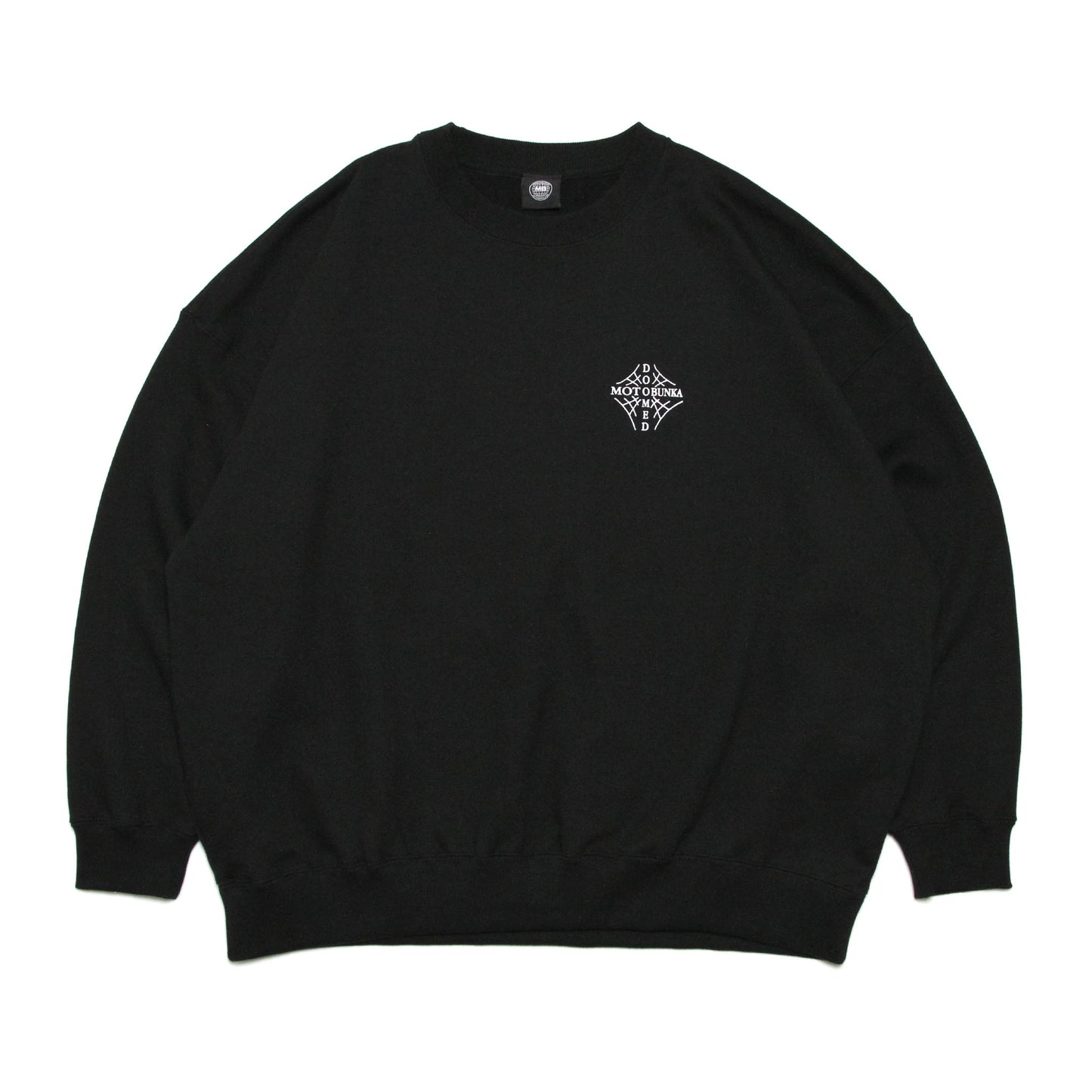 MOTO-BUNKA X DOOMED - Web Cross Sweatshirt/Black