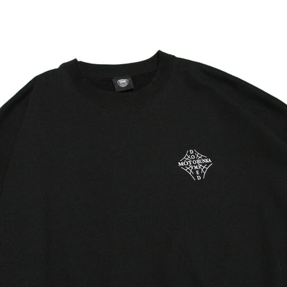 MOTO-BUNKA X DOOMED - Web Cross Sweatshirt/Black