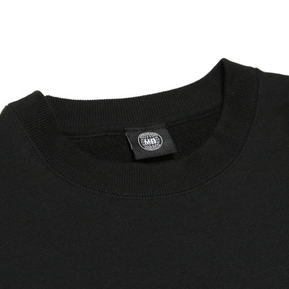 MOTO-BUNKA X DOOMED - Web Cross Sweatshirt/Black