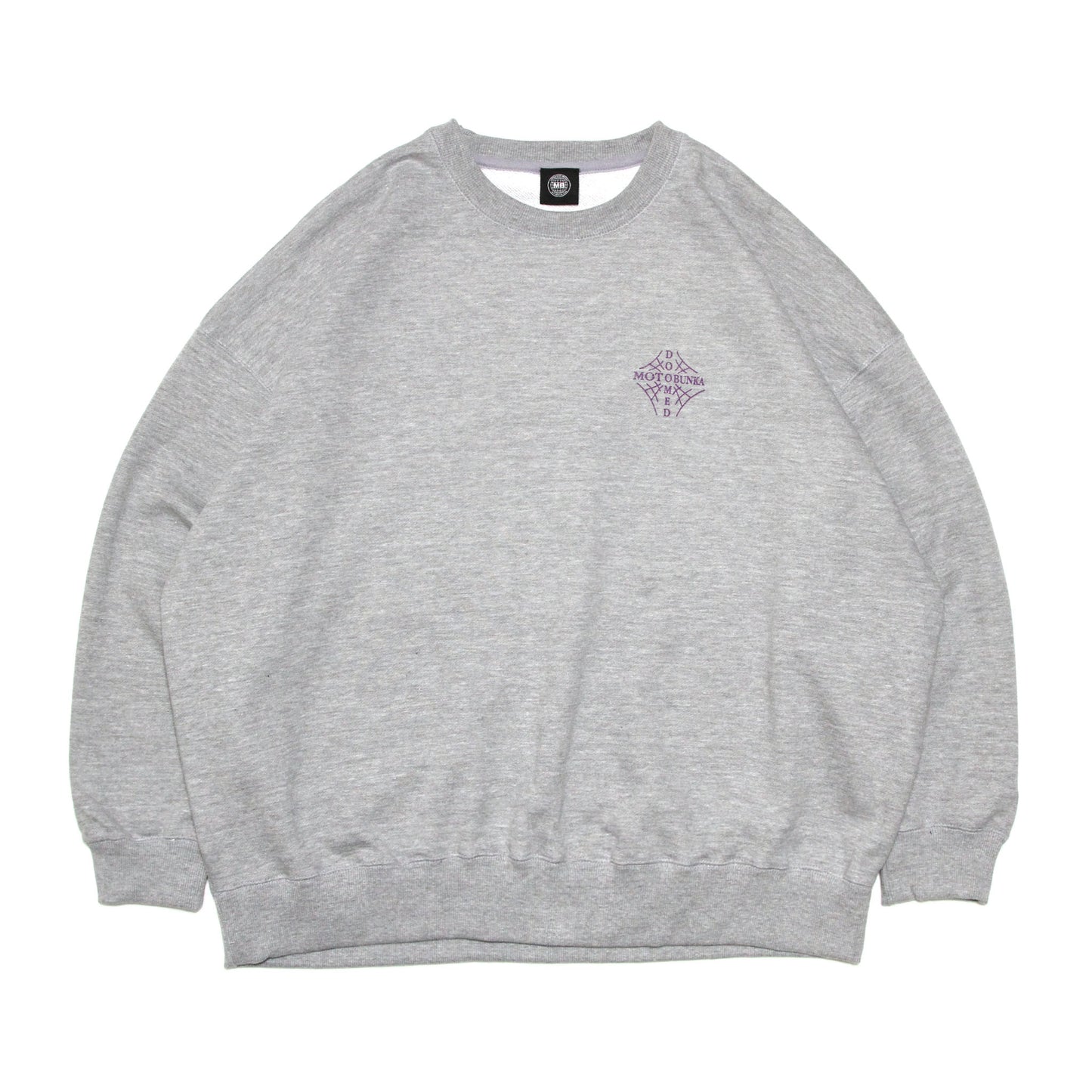 MOTO-BUNKA X DOOMED - Web Cross Sweatshirt/Grey
