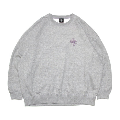 MOTO-BUNKA X DOOMED - Web Cross Sweatshirt/Grey