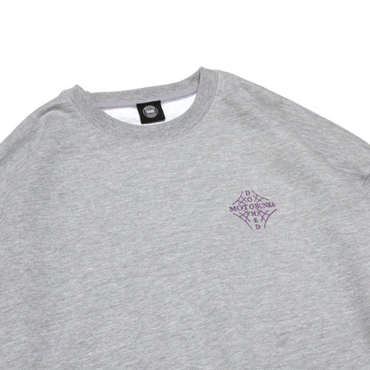 MOTO-BUNKA X DOOMED - Web Cross Sweatshirt/Grey