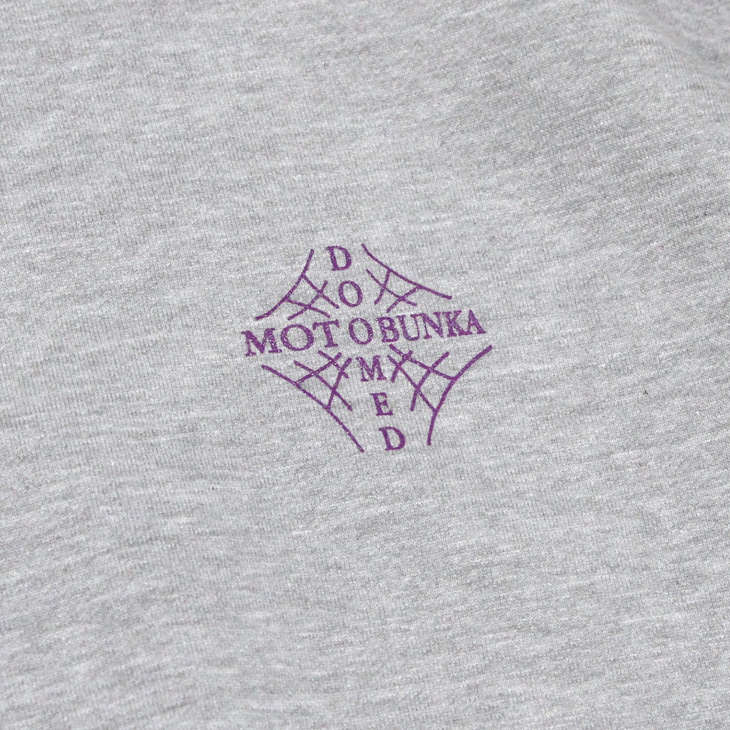 MOTO-BUNKA X DOOMED - Web Cross Sweatshirt/Grey