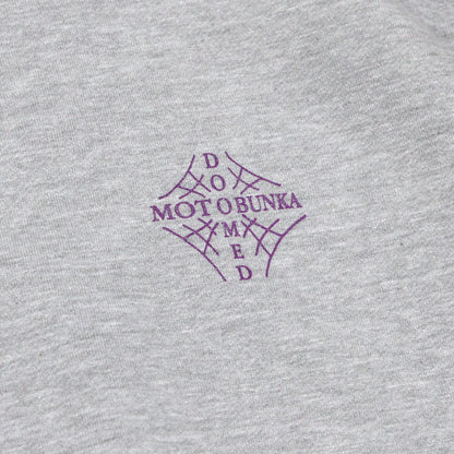 MOTO-BUNKA X DOOMED - Web Cross Sweatshirt/Grey