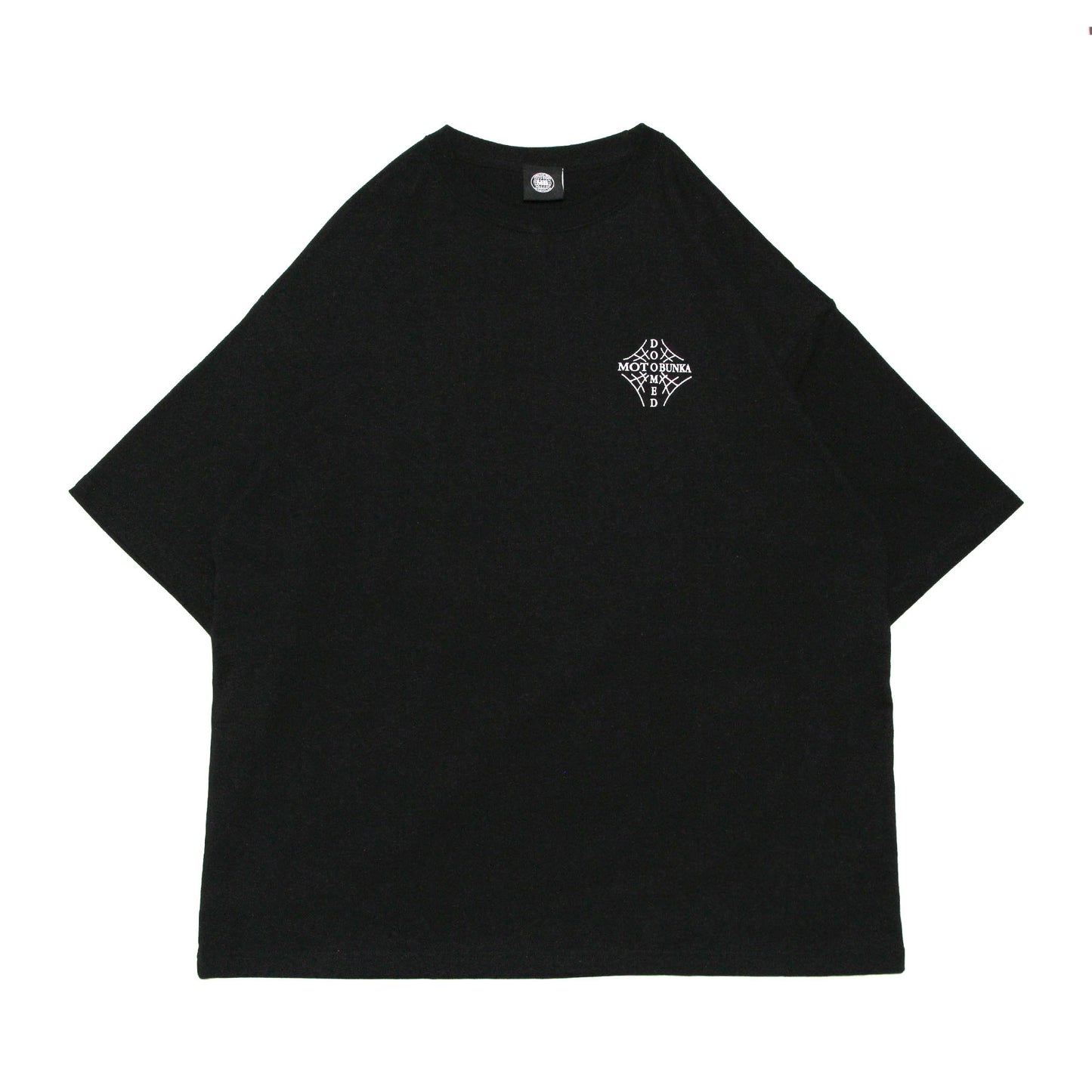 MOTO-BUNKA X DOOMED - Web Cross T-Shirt/Black