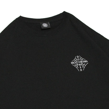 MOTO-BUNKA X DOOMED - Web Cross T-Shirt/Black