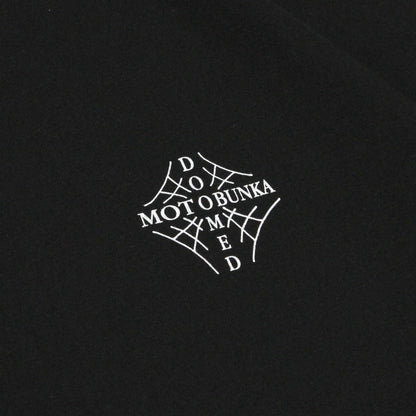 MOTO-BUNKA X DOOMED - Web Cross T-Shirt/Black