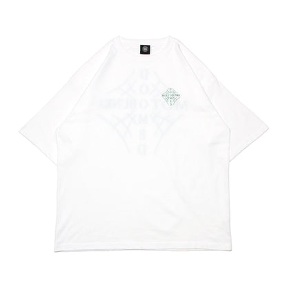 MOTO-BUNKA X DOOMED - Web Cross T-Shirt/White