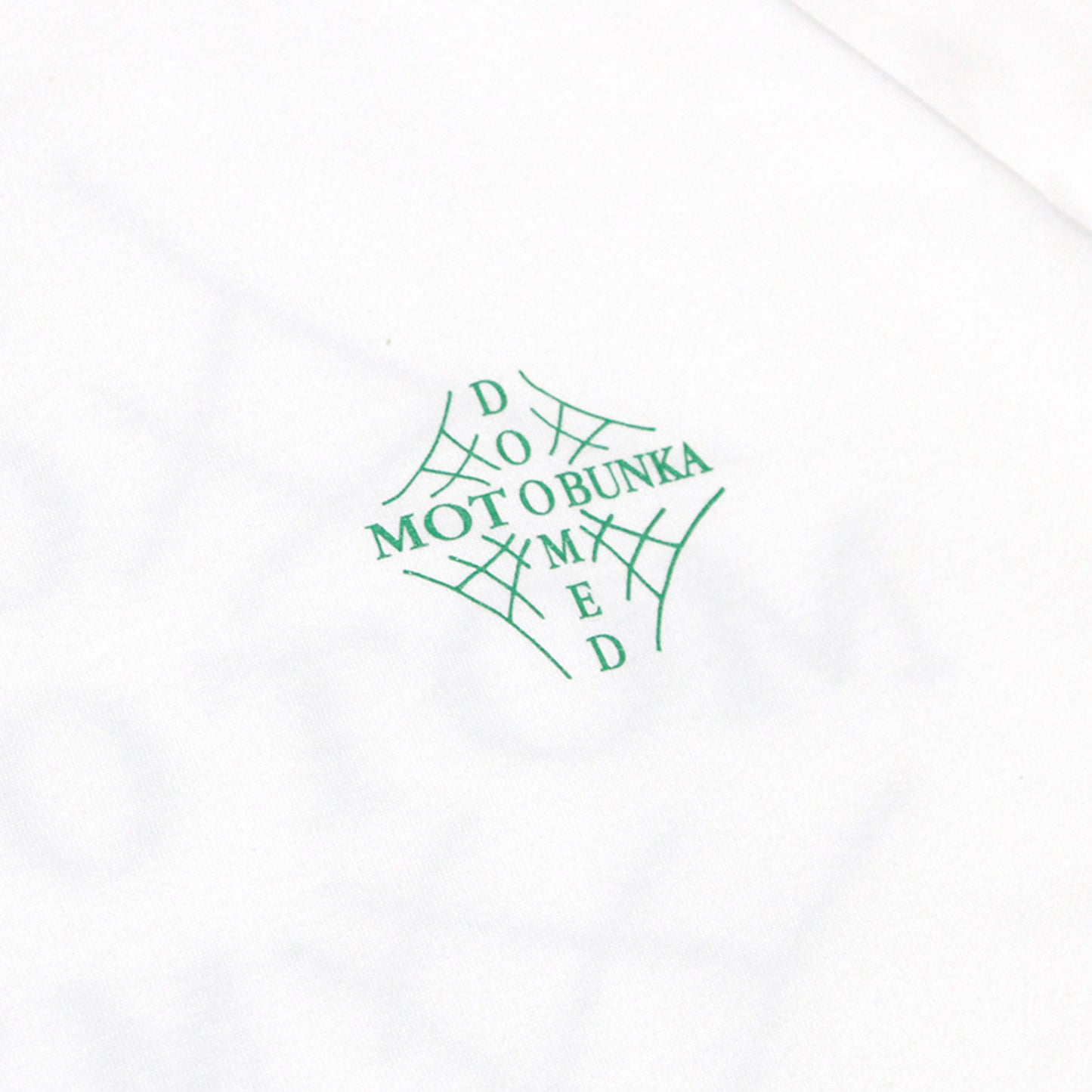 MOTO-BUNKA X DOOMED - Web Cross T-Shirt/White