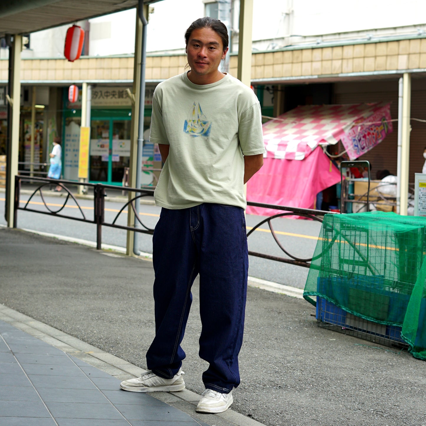 MOTO-BUNKA X HEAVIES - Collaboration Jeans/Deep Blue