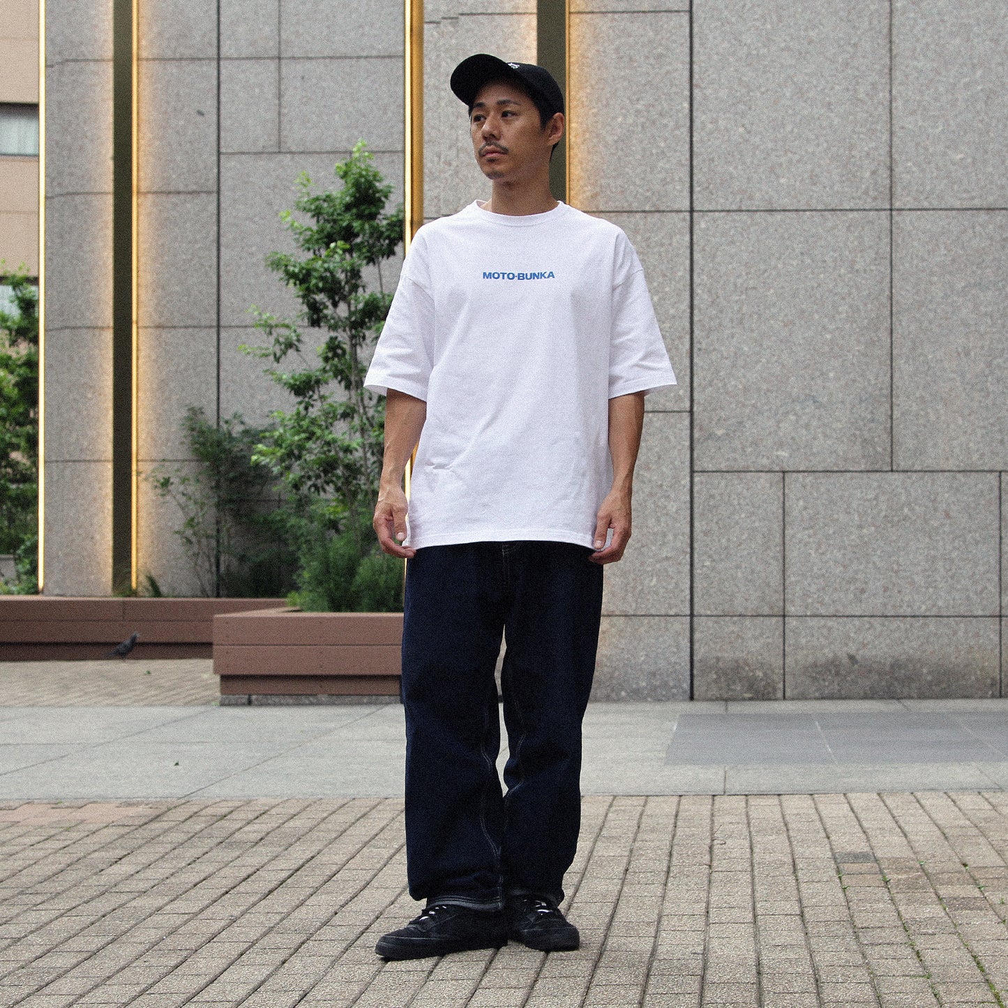 MOTO-BUNKA X HEAVIES - Collaboration Jeans/Deep Blue