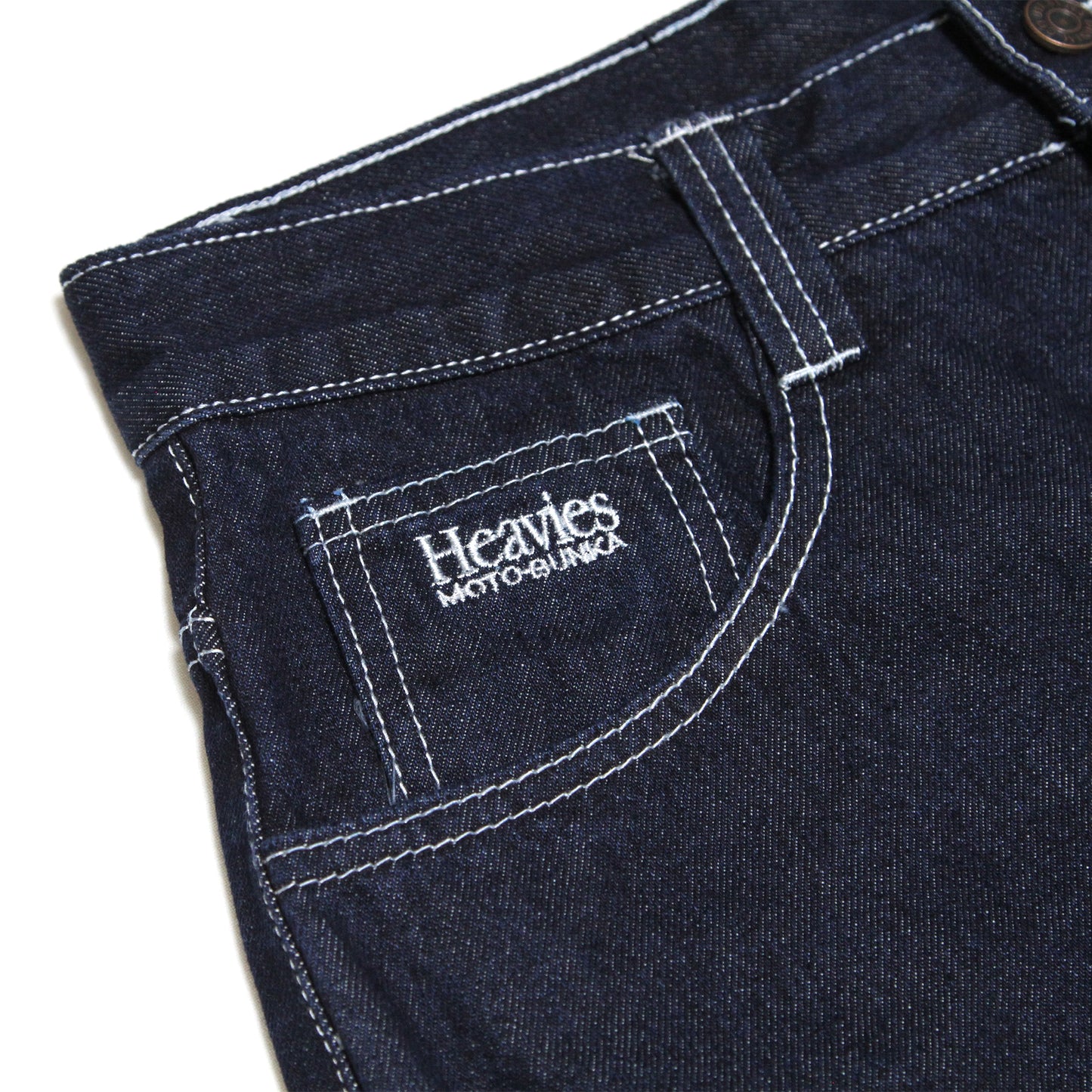 MOTO-BUNKA X HEAVIES - Collaboration Jeans/Deep Blue