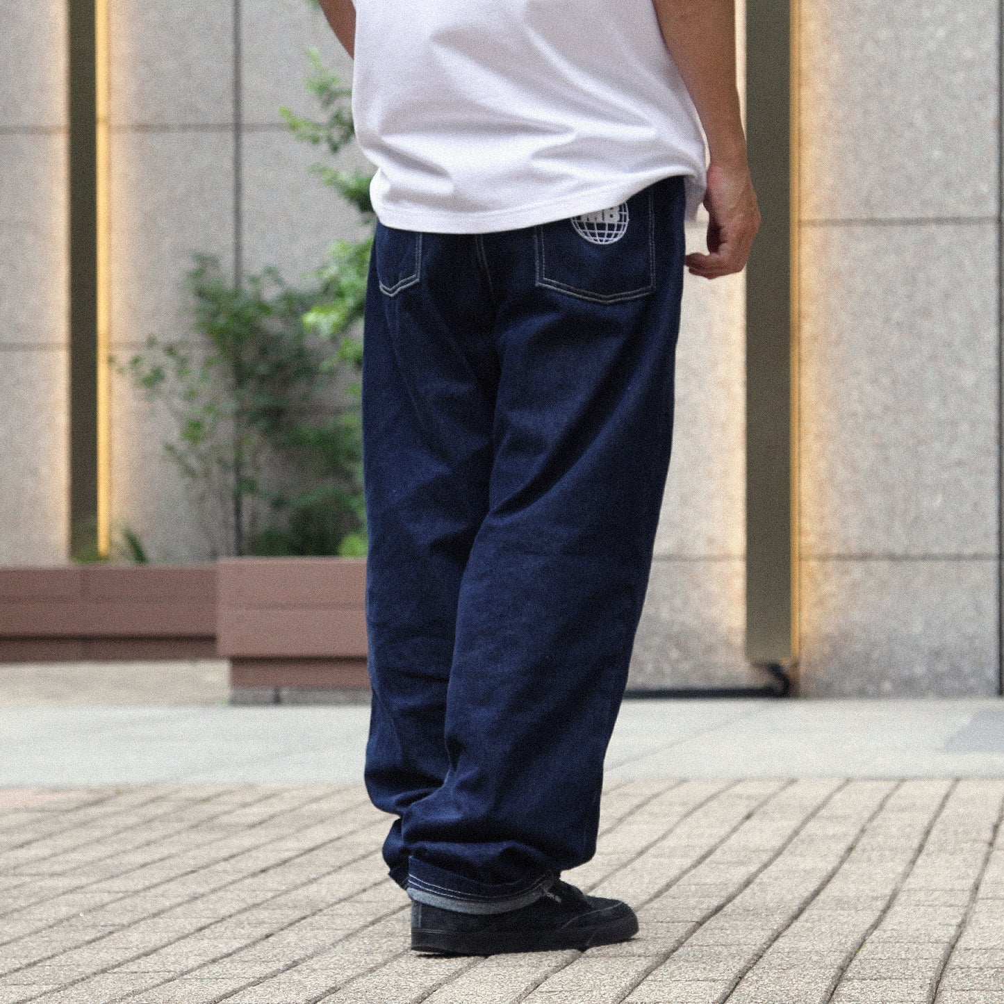 MOTO-BUNKA X HEAVIES - Collaboration Jeans/Deep Blue