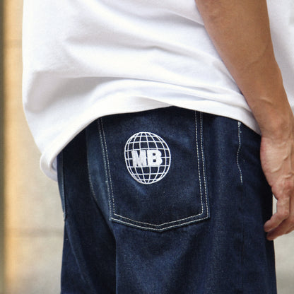 MOTO-BUNKA X HEAVIES - Collaboration Jeans/Deep Blue