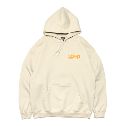 MOTO-BUNKA X LOOP MAGAZINE - MOTO-LOOP LIMITED Hoodie/Sand
