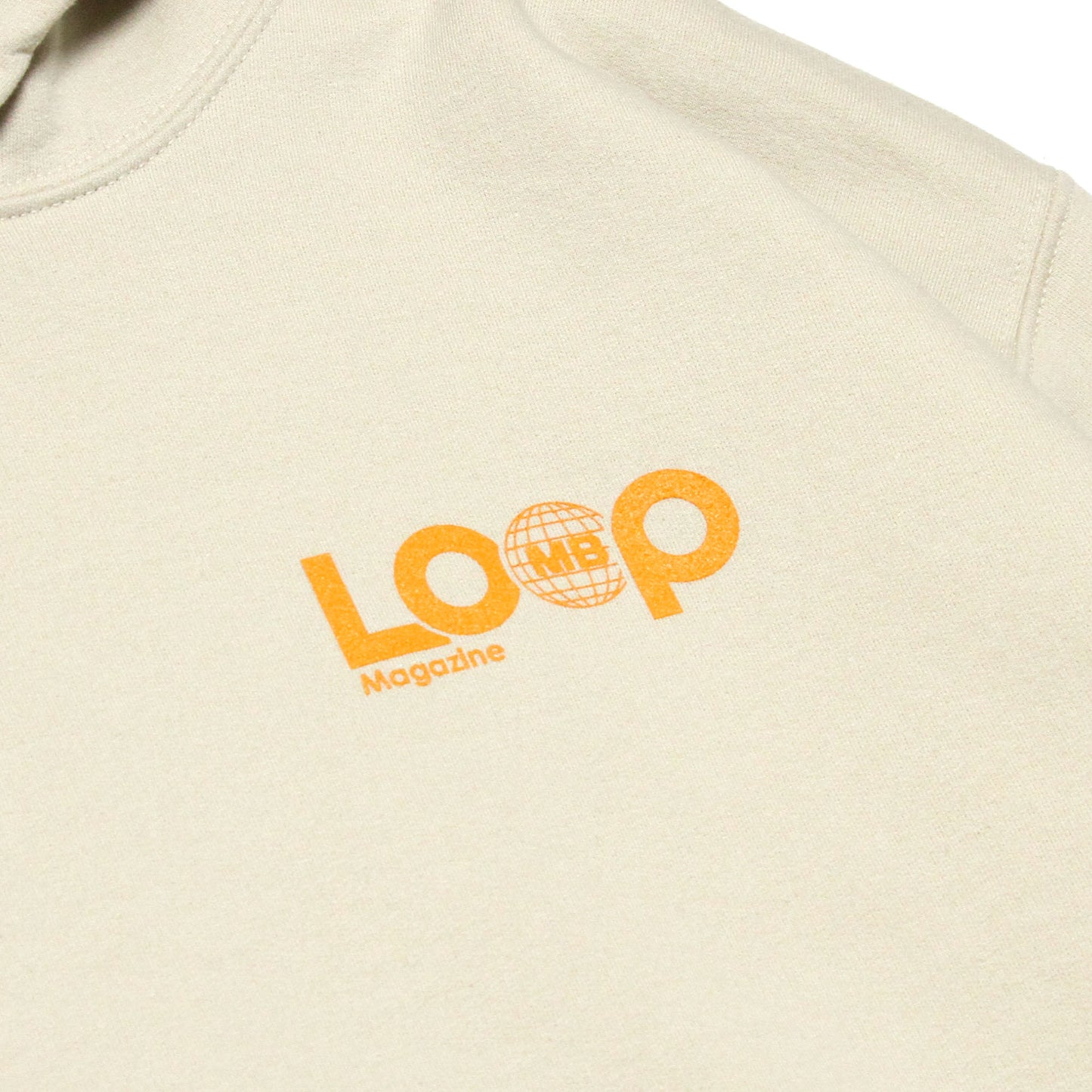 MOTO-BUNKA X LOOP MAGAZINE - MOTO-LOOP LIMITED Hoodie/Sand