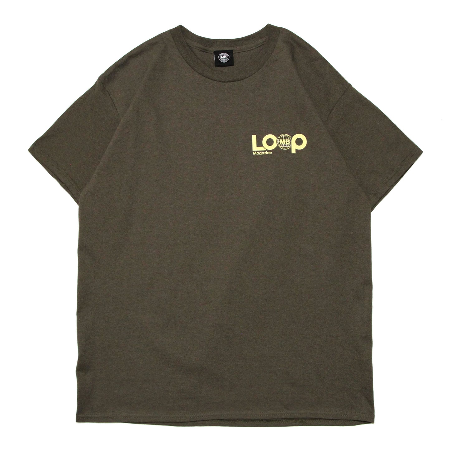 MOTO-BUNKA X LOOP MAGAZINE - MOTO-LOOP LIMITED T-Shirt/Olive
