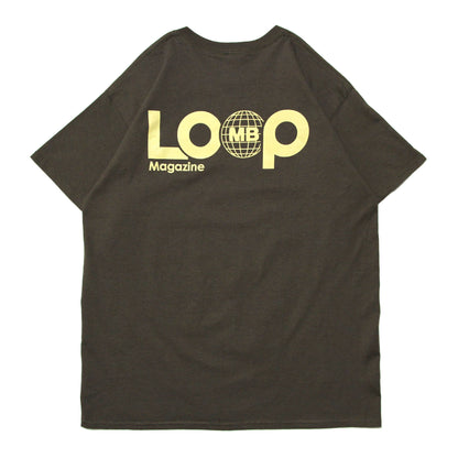 MOTO-BUNKA X LOOP MAGAZINE - MOTO-LOOP LIMITED T-Shirt/Olive