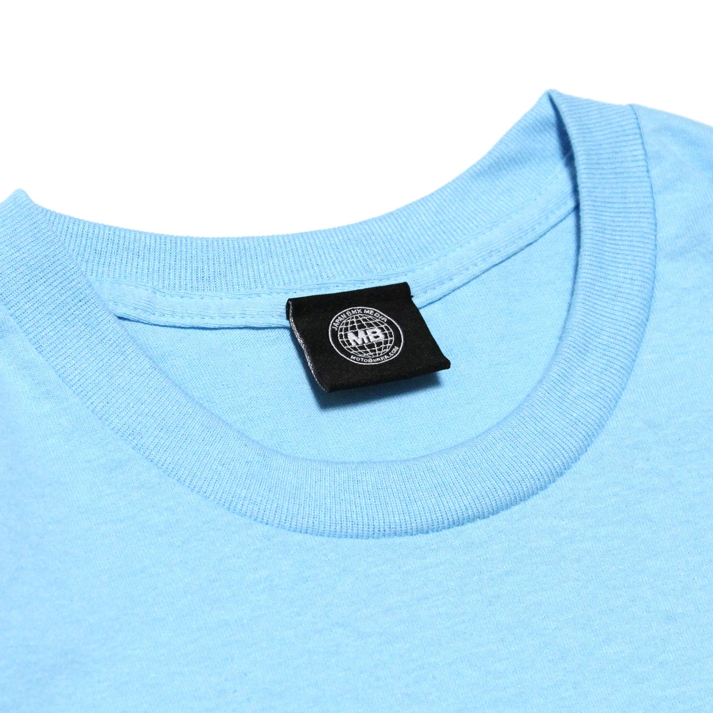 MOTO-BUNKA X LOOP MAGAZINE - MOTO-LOOP LIMITED T-Shirt/Sky Blue