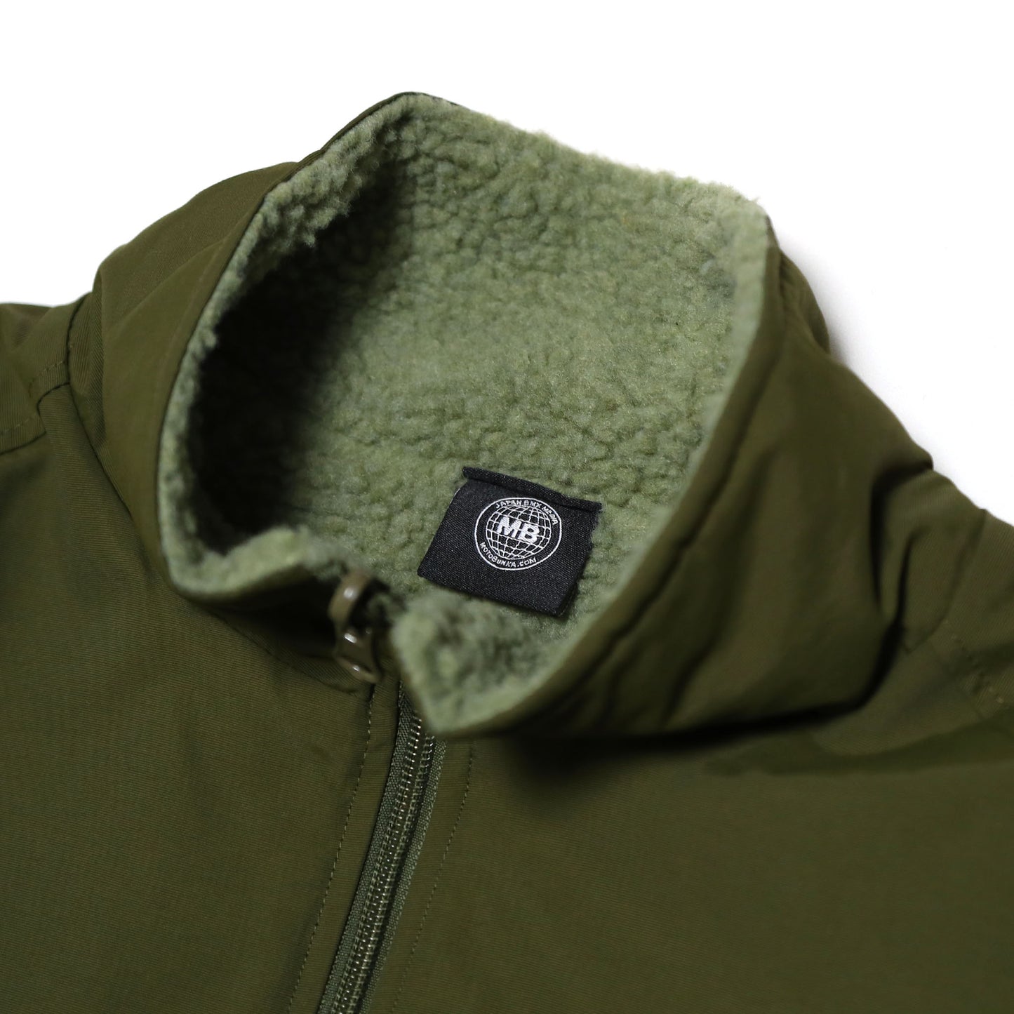 MOTO-BUNKA  - City Mark Boa Jacket/Olive