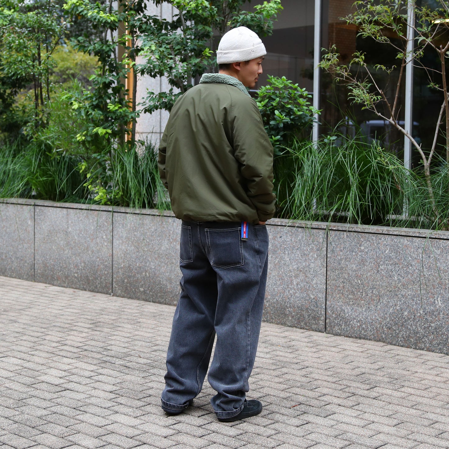 MOTO-BUNKA  - City Mark Boa Jacket/Olive