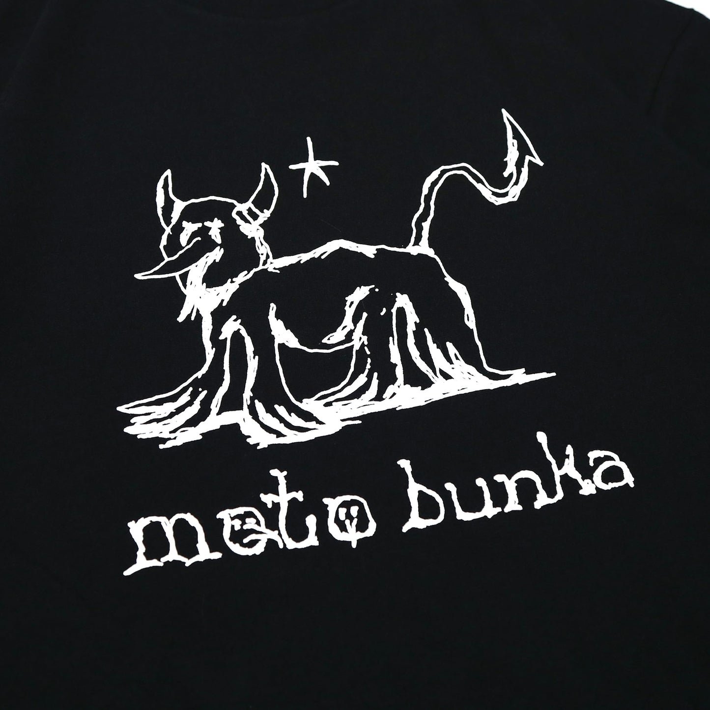 MOTO-BUNKA - Devil Dance T-Shirt/Black & MOTO-BUNKA News Magazine Vol.3.5