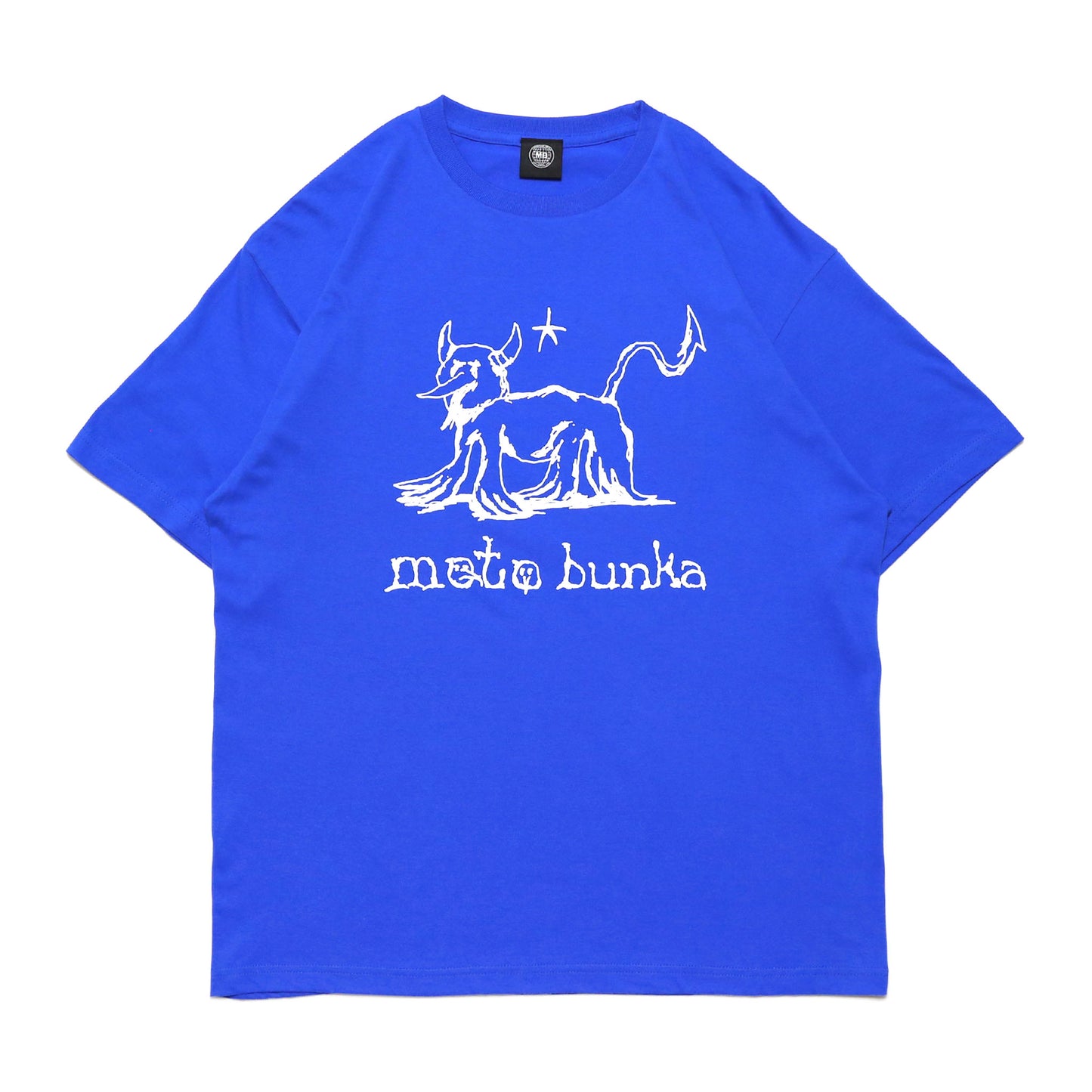 MOTO-BUNKA - Devil Dance T-Shirt/Blue & MOTO-BUNKA News Magazine Vol.3.5