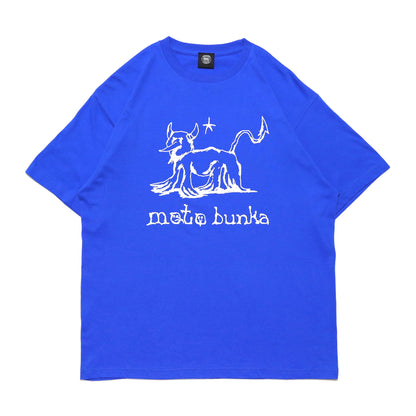 MOTO-BUNKA - Devil Dance T-Shirt/Blue & MOTO-BUNKA News Magazine Vol.3.5