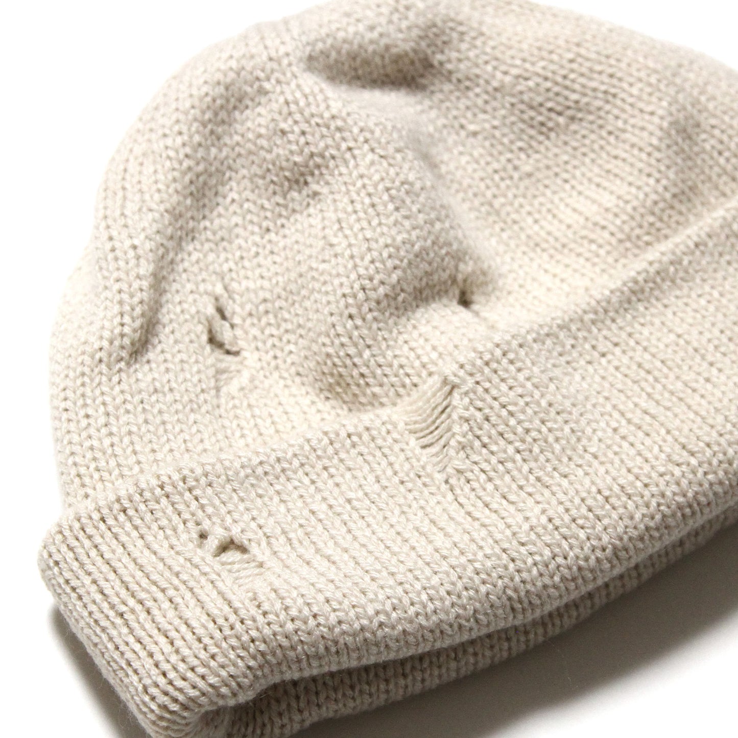 MOTO-BUNKA - Ripped Knit/Beige