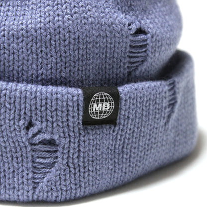 MOTO-BUNKA - Ripped Knit/Dusty Blue