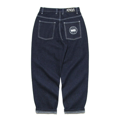 MOTO-BUNKA X HEAVIES - Collaboration Jeans - V2/Deep Blue