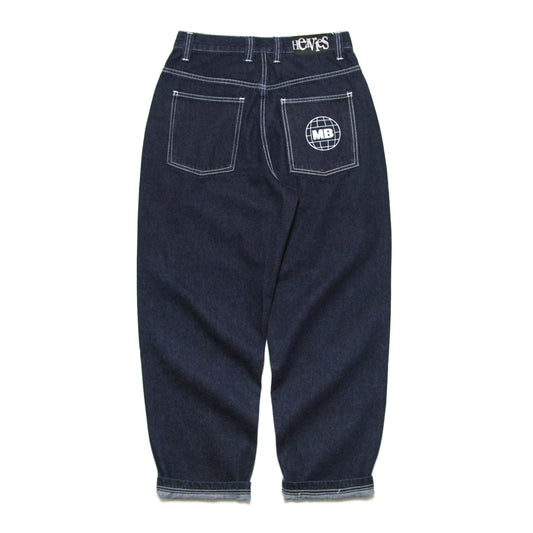 MOTO-BUNKA X HEAVIES - Collaboration Jeans - V2/Deep Blue