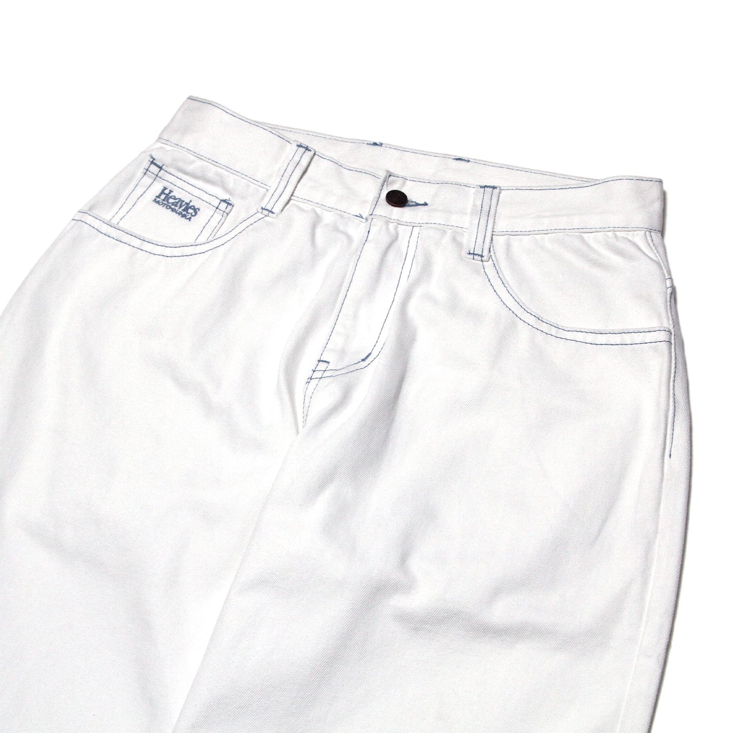 MOTO-BUNKA X HEAVIES - Collaboration Jeans - V2/White