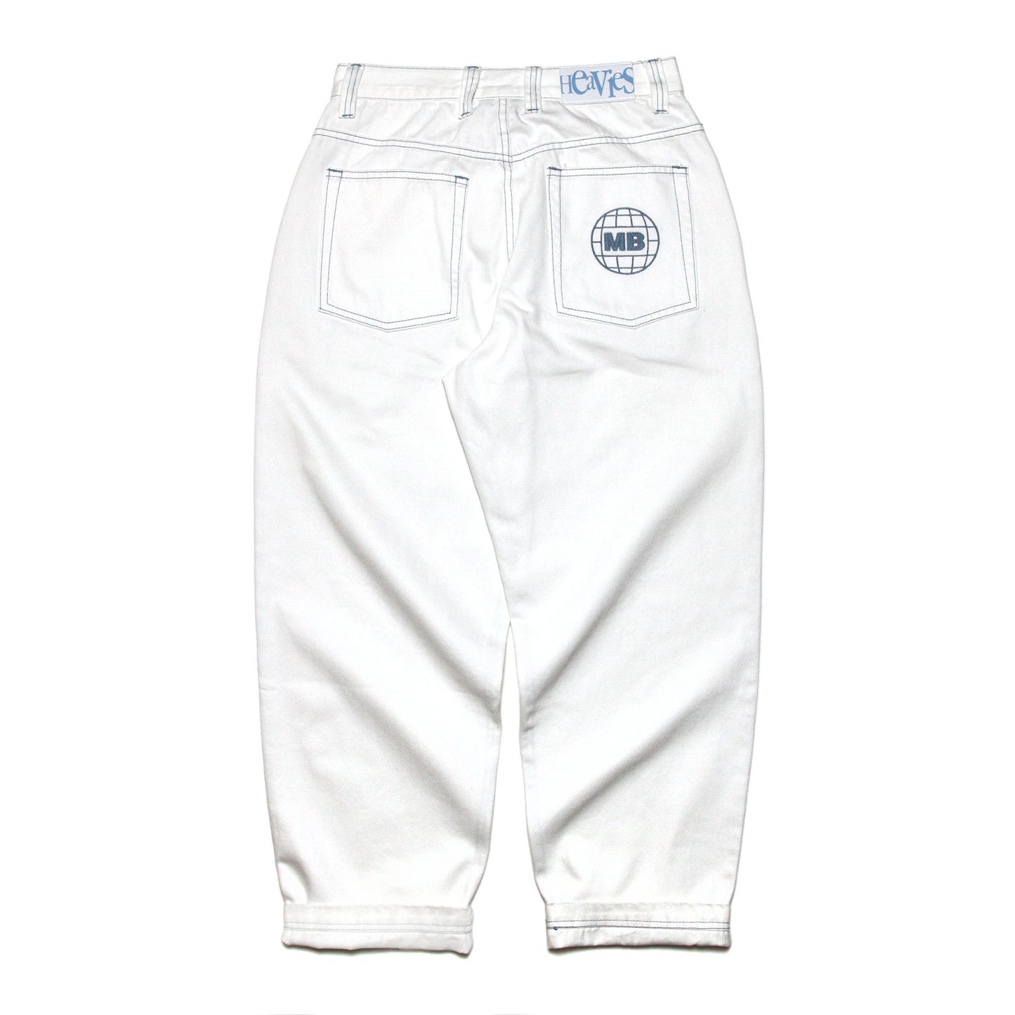 MOTO-BUNKA X HEAVIES - Collaboration Jeans - V2/White