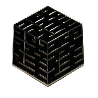 [Pre-Order] DARUMA STREET - Cube Logo Pin Badge