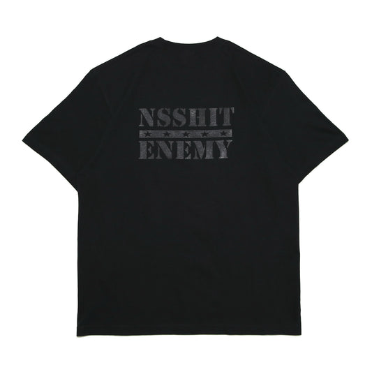 NSS - Enemy T-Shirt/Black-Black