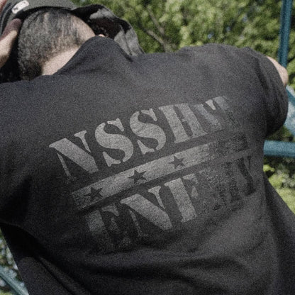 NSS - Enemy T-Shirt/Black-Black