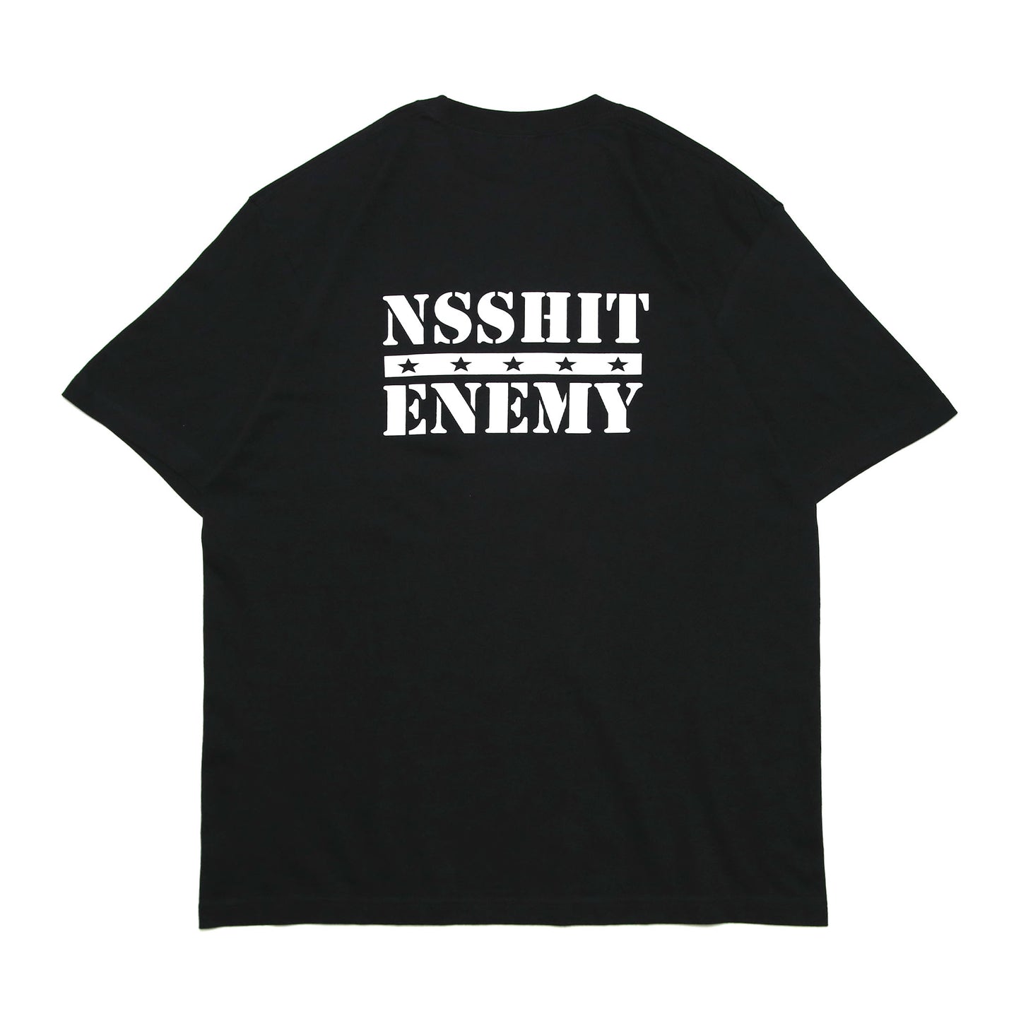 NSS - Enemy T-Shirt/Black-White