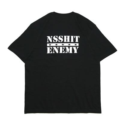 NSS - Enemy T-Shirt/Black-White