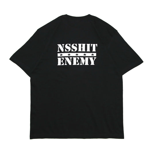 NSS - Enemy T-Shirt/Black-White