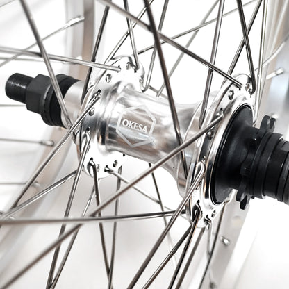 OKESA - S-20 Cassette Wheel Set/Silver