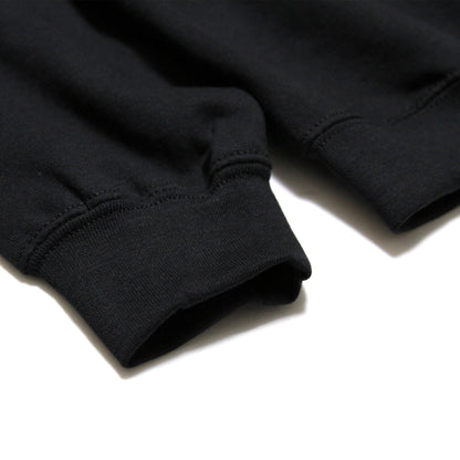 PEEP GAME - Badge Crewneck Sweatshirt/Black