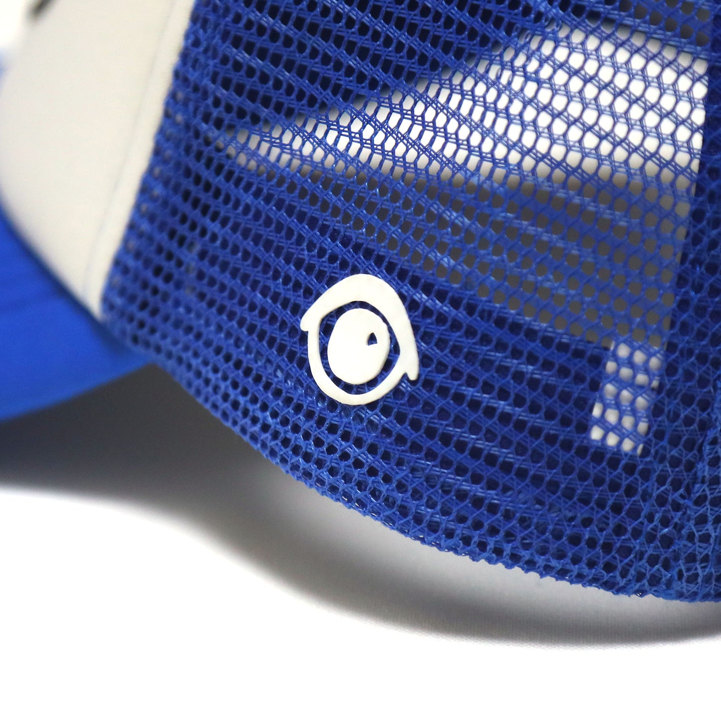 PEEP GAME - Poorboy Trucker Cap/White-Blue