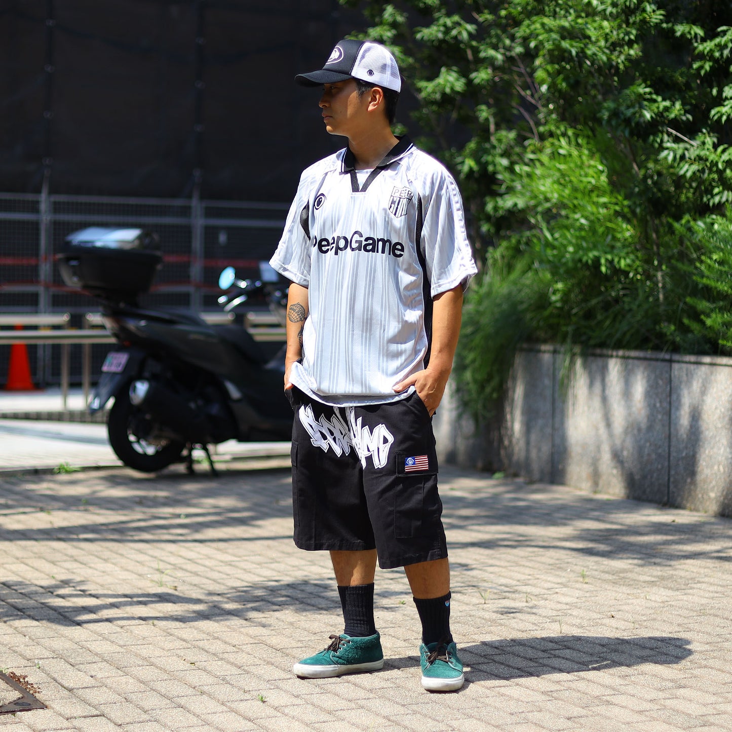 PEEPGAME - Militant Shorts/Black